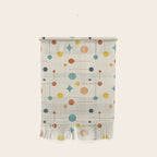 Mid Century Modern Atomic Abstract Pattern 9 Wall Hanging Gallery Image 1