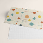 Mid Century Modern Atomic Abstract Pattern 9 Wrapping Paper Gallery Image 2