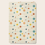 Mid Century Modern Atomic Abstract Pattern 9 Cutting Board Gallery Image 1
