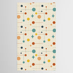 Mid Century Modern Atomic Abstract Pattern 9 Tablecloth Gallery Image 2