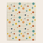 Mid Century Modern Atomic Abstract Pattern 9 Poster Gallery Image 4