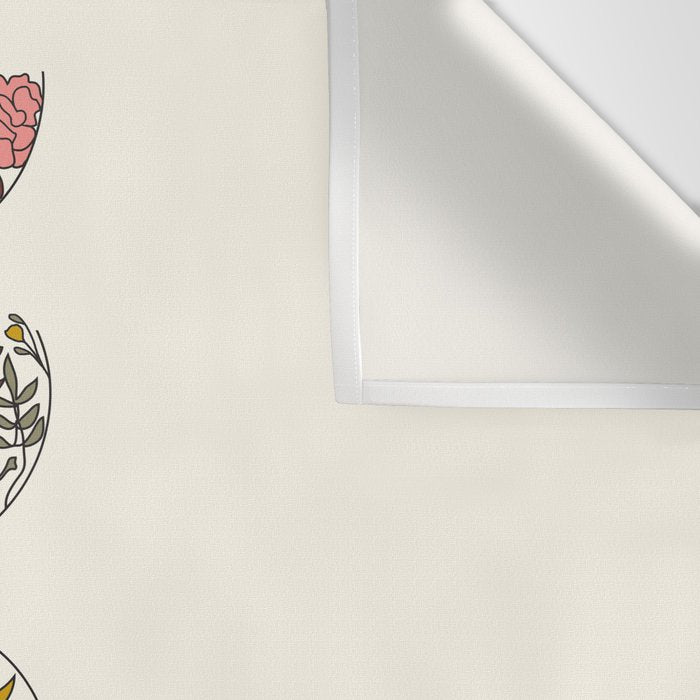 Floral Phases of the Moon Wall Tapestry Gallery Image 3