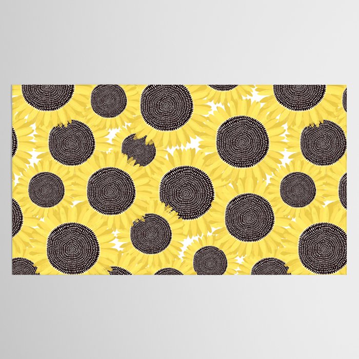 Sunflowers pattern Tablecloth Gallery Image 2
