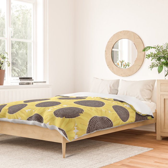 Sunflowers pattern Duvet Cover Gallery Image 2