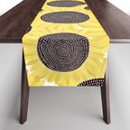 Sunflowers pattern Table Runner Gallery Image 1