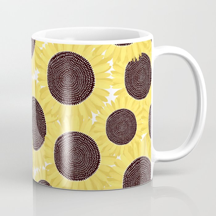 Sunflowers pattern Coffee Mug Gallery Image 1