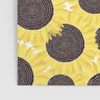 Sunflowers pattern Poster Gallery Image 3