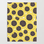 Sunflowers pattern Poster Gallery Image 4