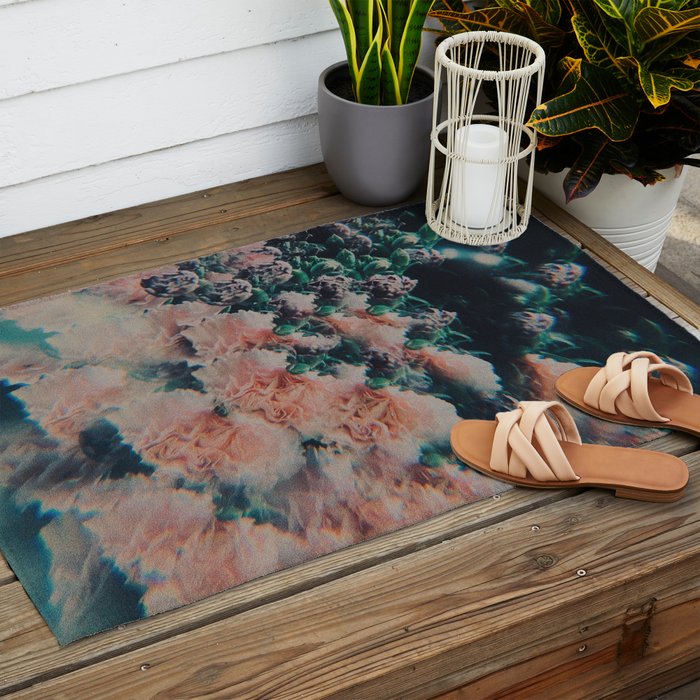 You fall upon my waking eyes Outdoor Rug Gallery Image 2