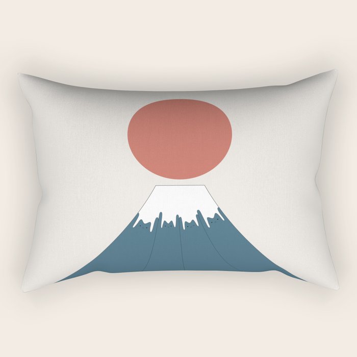 Cat Landscape 184 Praise the Sun Rectangular Pillow Gallery Image 1