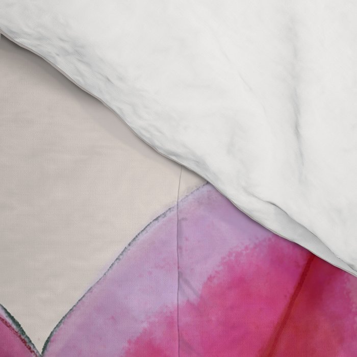 Big lily pattern Comforter Gallery Image 4