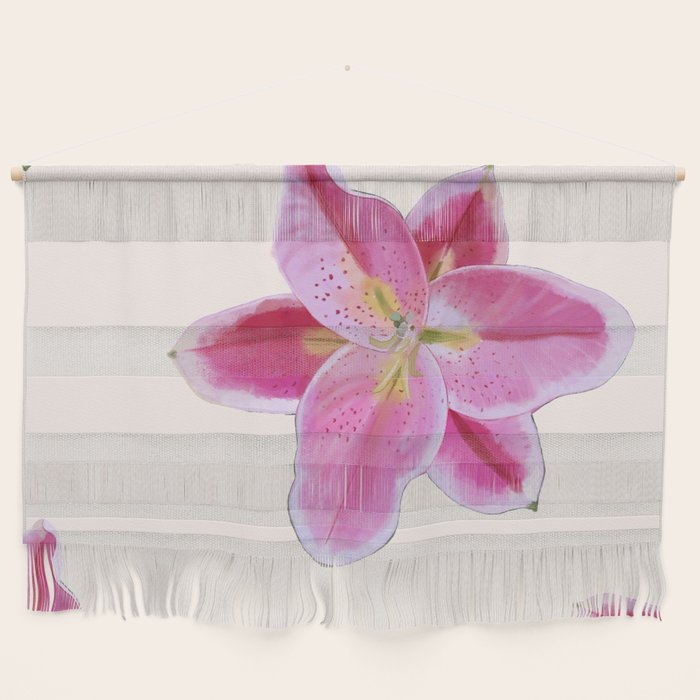 Big lily pattern Wall Hanging Gallery Image 1