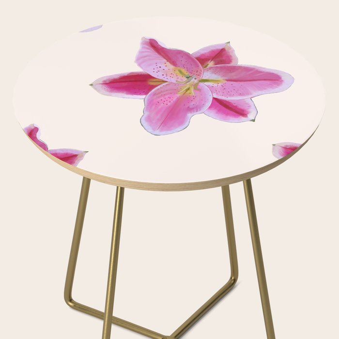 Big lily pattern Side Table Gallery Image 2