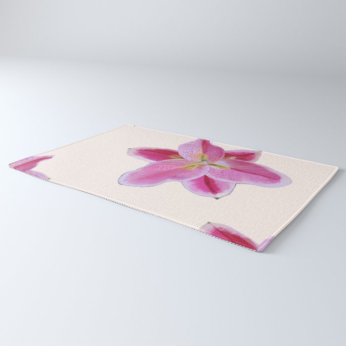 Big lily pattern Rug Gallery Image 3