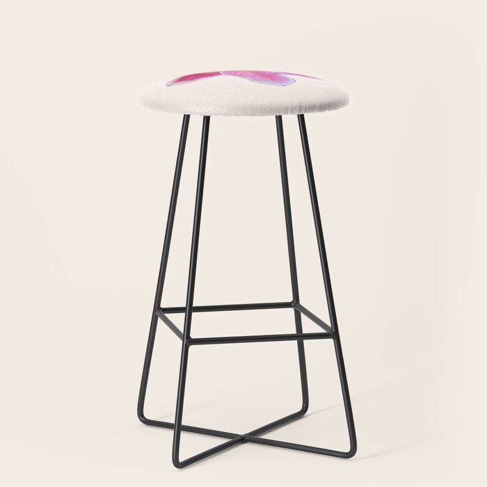 Big lily pattern Stool Gallery Image 1