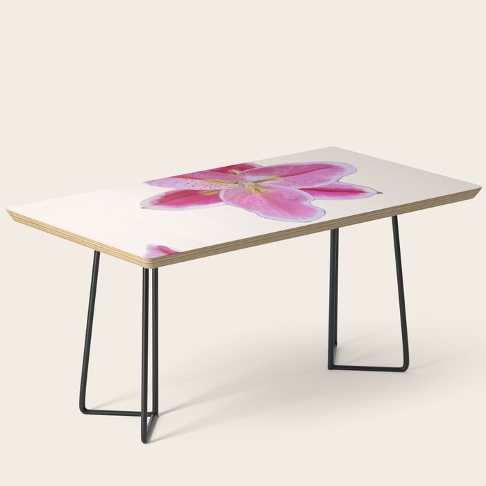 Big lily pattern Coffee Table Gallery Image 1