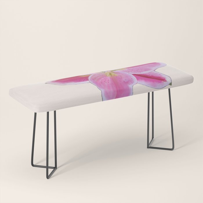 Big lily pattern Bench Gallery Image 1