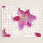 Big lily pattern Jigsaw Puzzle Gallery Image 1