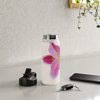 Big lily pattern Water Bottle Gallery Image 4