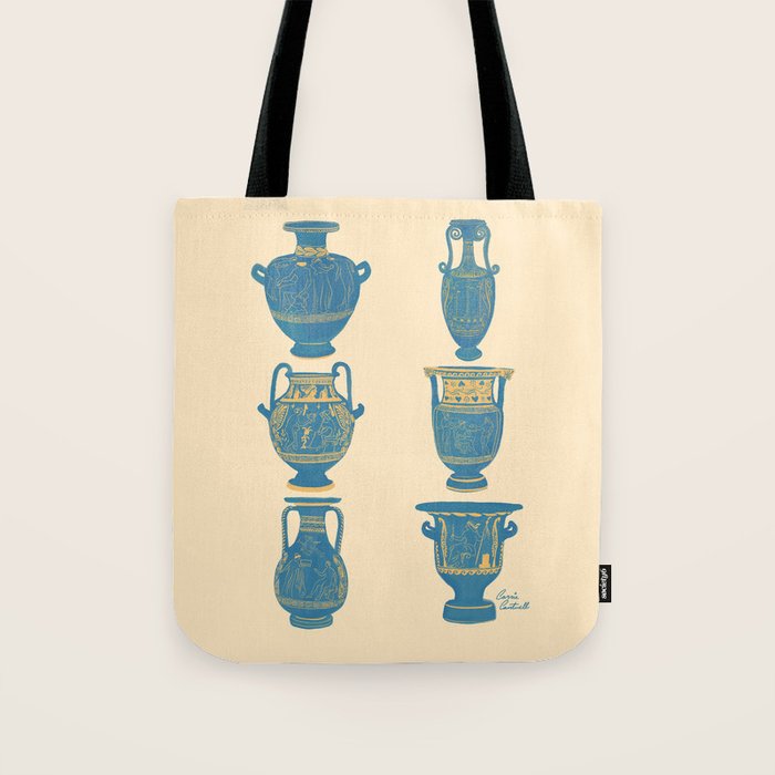 Terracotta Vessels from Italy Tote Bag Gallery Image 1