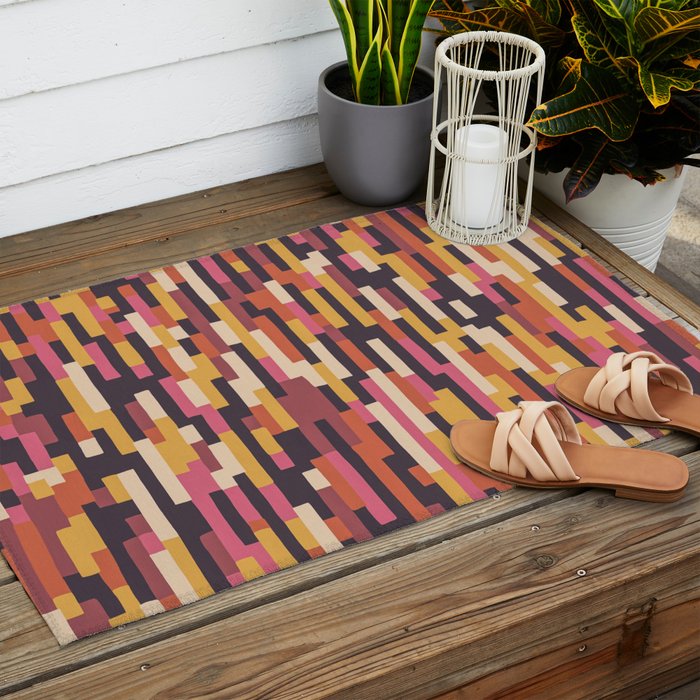 Bricks #2 Outdoor Rug Gallery Image 2