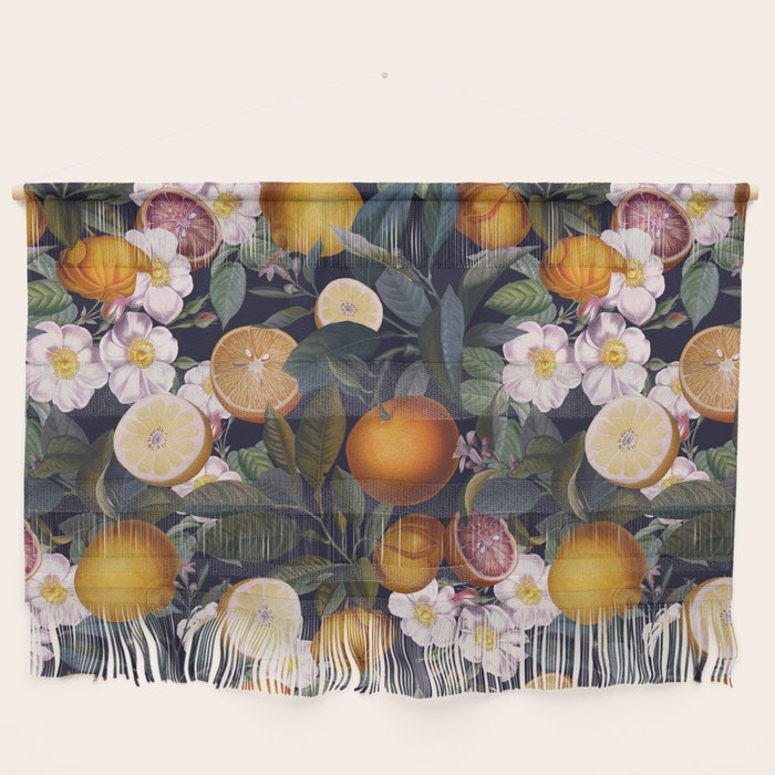 Juicy Lemons - Night Wall Hanging Gallery Image 1