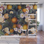 Juicy Lemons - Night Wall Mural Gallery Image 1