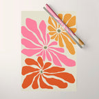 Star flowers 2 Wrapping Paper Gallery Image 1
