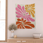 Star flowers 2 Wall Tapestry Gallery Image 2