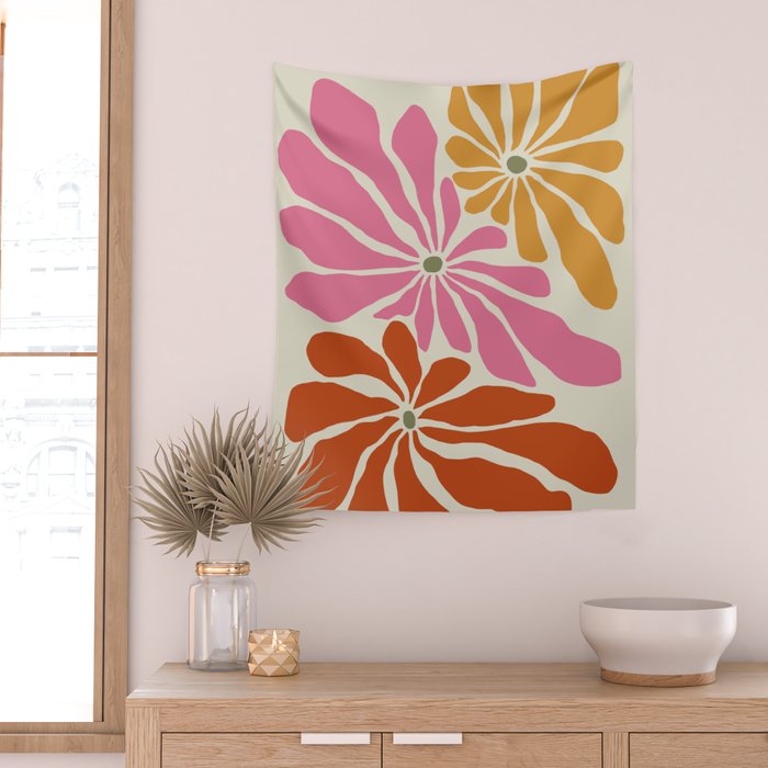 Star flowers 2 Wall Tapestry Gallery Image 2