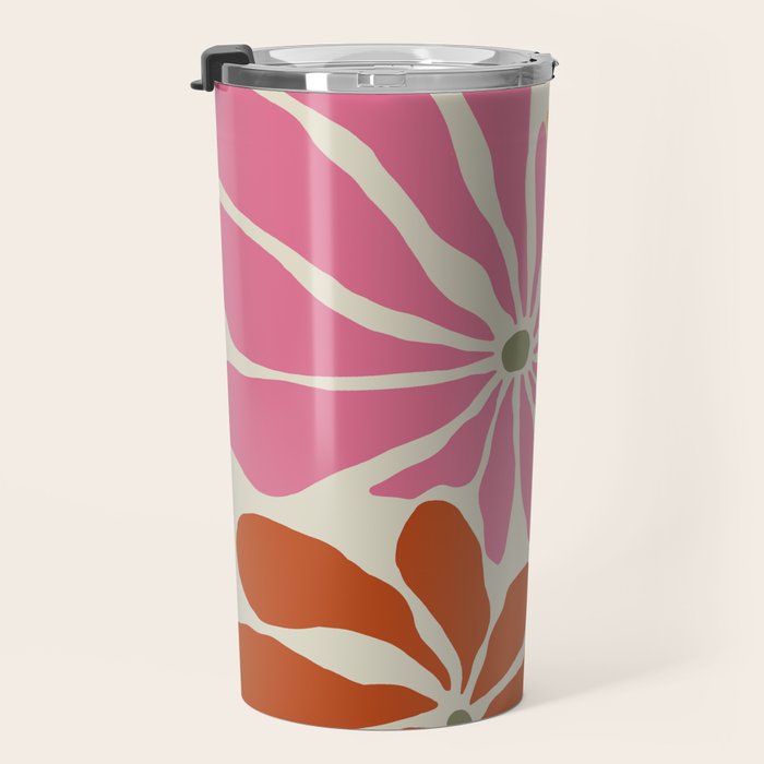Star flowers 2 Travel Mug Gallery Image 3