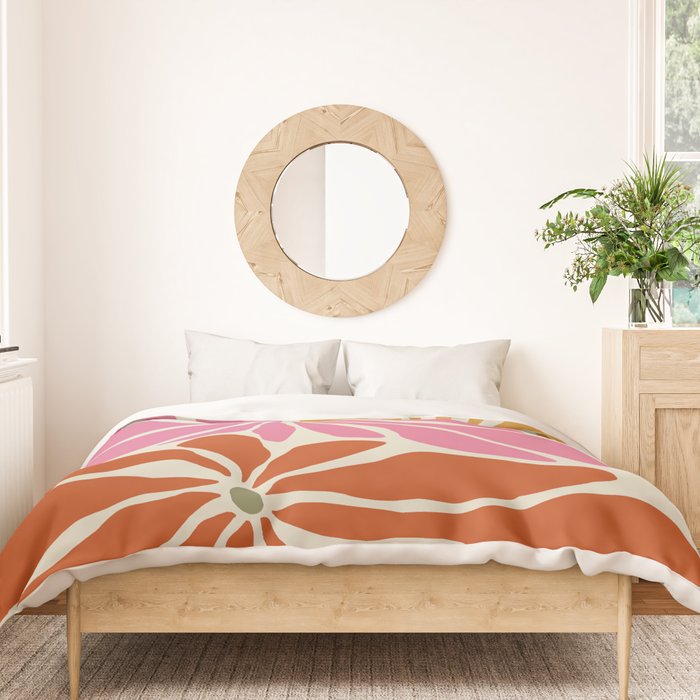Star flowers 2 Duvet Cover Gallery Image 3