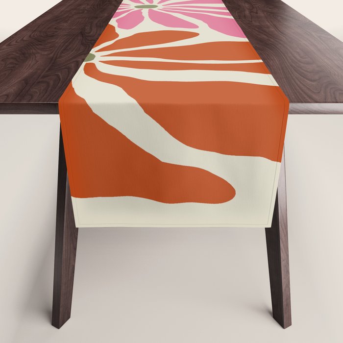 Star flowers 2 Table Runner Gallery Image 1