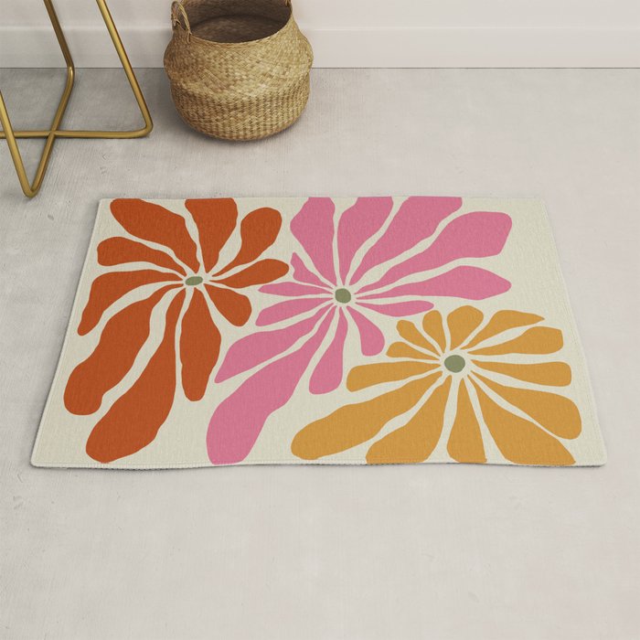 Star flowers 2 Rug Gallery Image 1