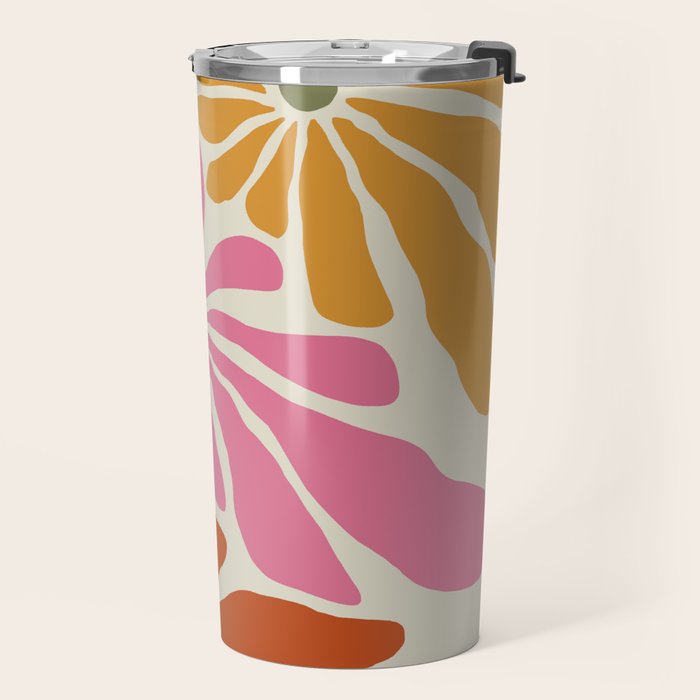 Star flowers 2 Travel Mug Gallery Image 2
