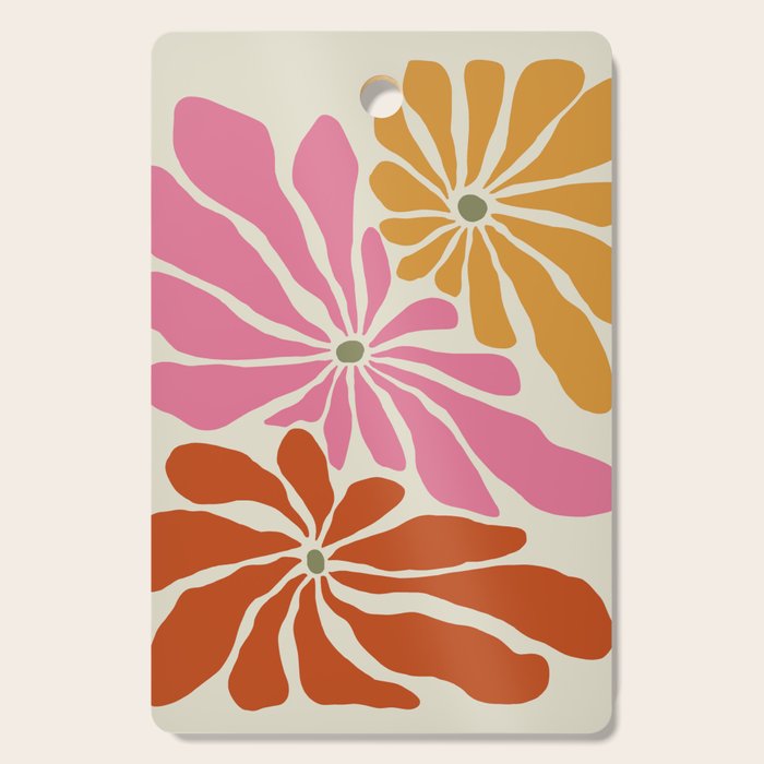 Star flowers 2 Cutting Board Gallery Image 1