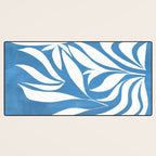 Pastel Blue Bush Desk Mat Gallery Image 3