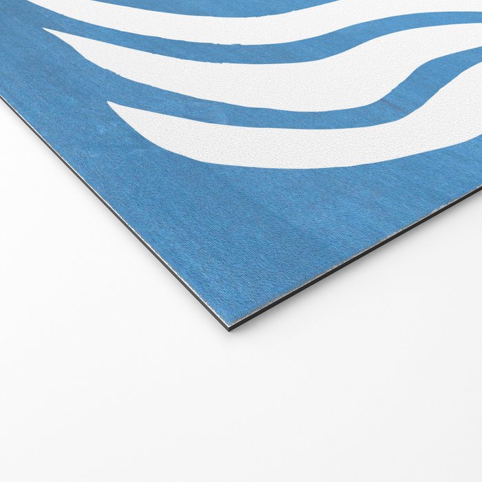 Pastel Blue Bush Welcome Mat Gallery Image 2