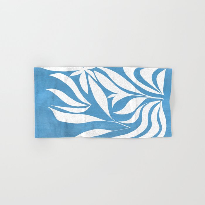 Pastel Blue Bush Bath Towel Gallery Image 1