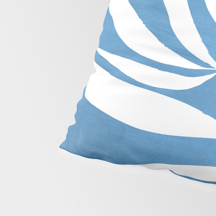 Pastel Blue Bush Pillow Sham Gallery Image 4