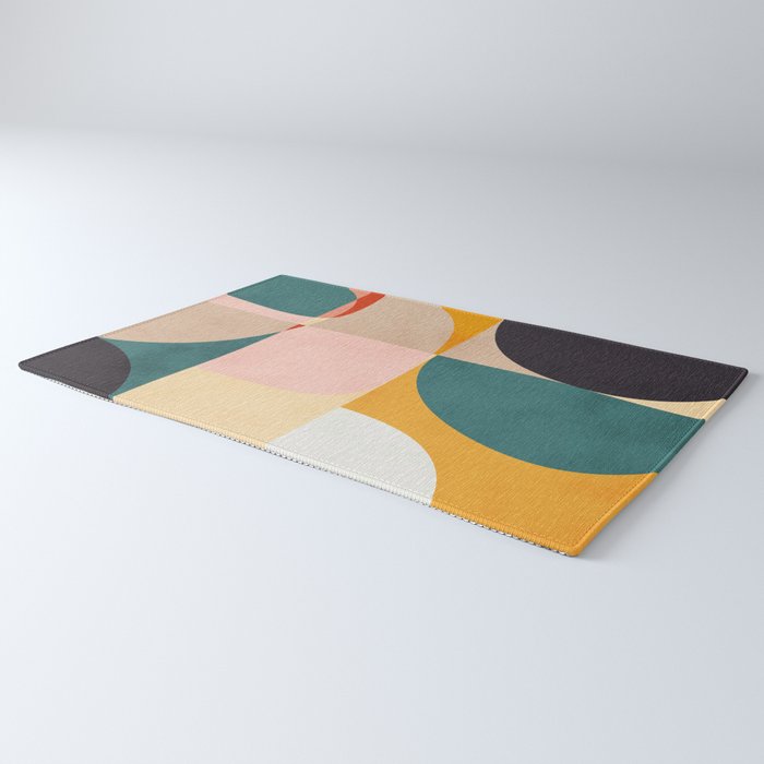 modern shapes 7 Rug Gallery Image 3