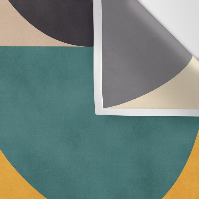 modern shapes 7 Wall Tapestry Gallery Image 3