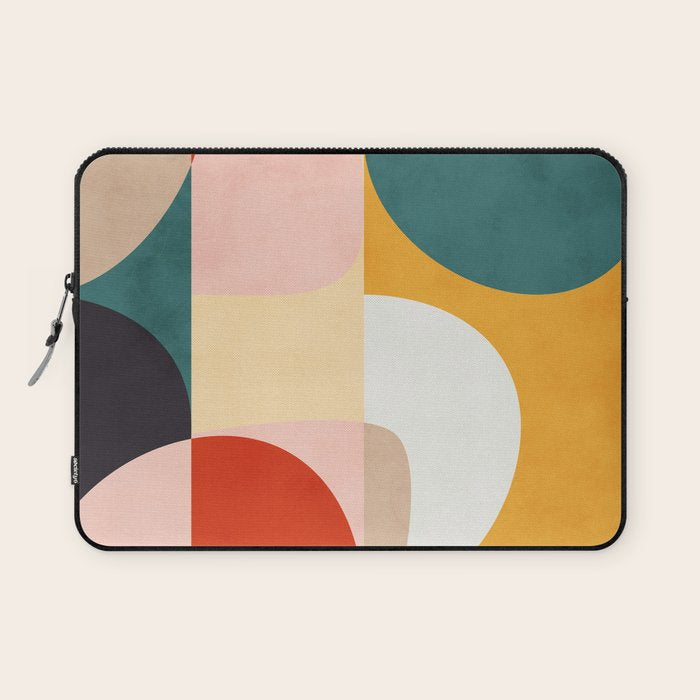 modern shapes 7 Laptop Sleeve Gallery Image 1