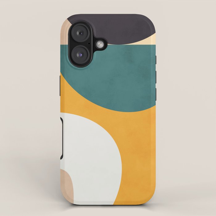 modern shapes 7 iPhone Case Gallery Image 1