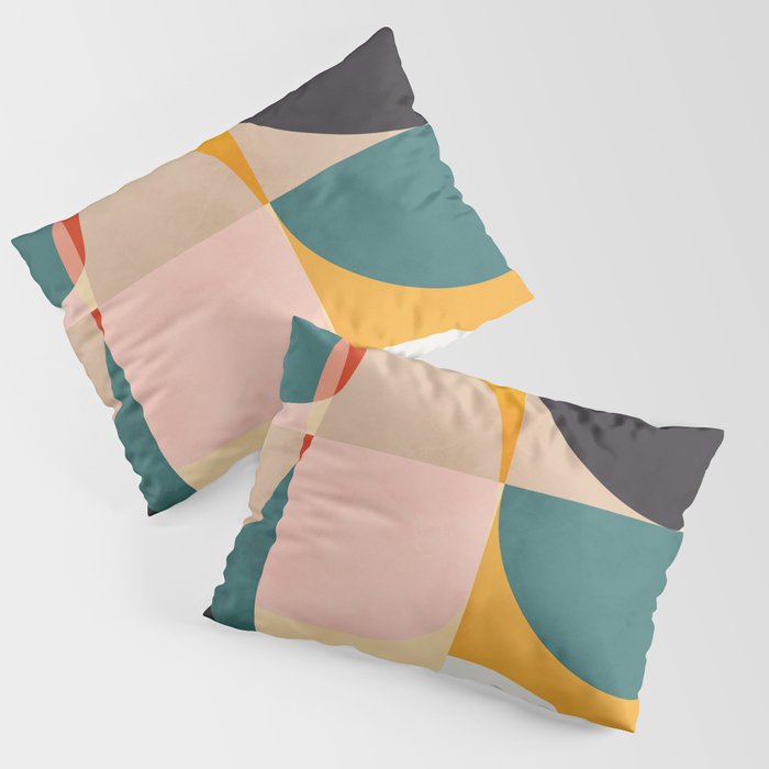 modern shapes 7 Pillow Sham Gallery Image 3