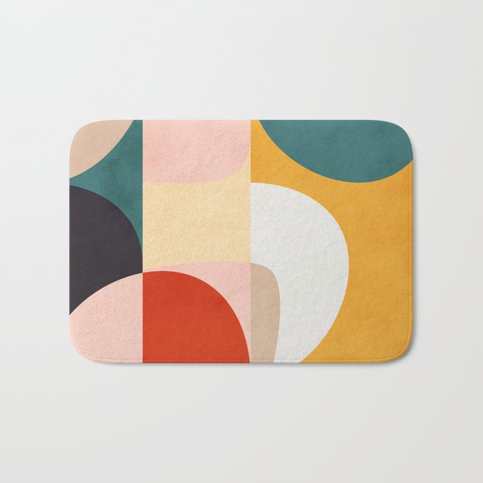 modern shapes 7 Bath Mat Gallery Image 1
