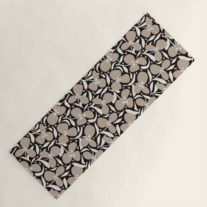 Lazy Florals #1 Yoga Mat Gallery Image 1