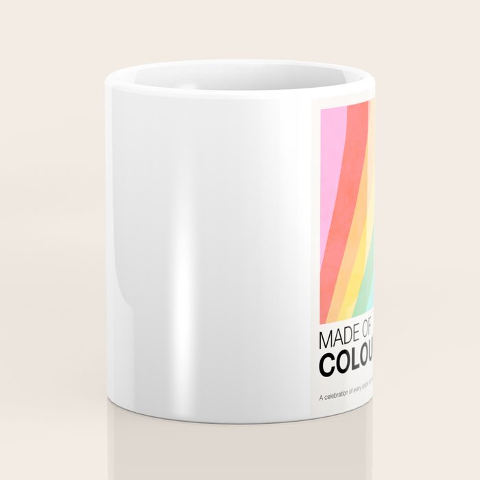 Made of colour - Pride Swatch Rainbow Coffee Mug Gallery Image 4