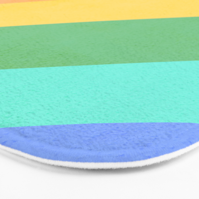 Made of colour - Pride Swatch Rainbow Bath Mat Gallery Image 3