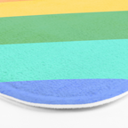 Made of colour - Pride Swatch Rainbow Bath Mat Gallery Image 3